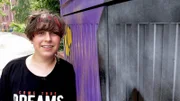 Samuel (13) aus Berlin ist ein begeisterter Sprayer.