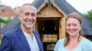 Michel Roux jr. (li.) zu Besuch im Restaurant „The Gloucester Studio“.