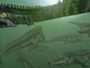 Der habgierige Cyrus will die Sonnensteine für sich alleine und flüchtet mit dem U-Boot. Er kommt allerdings nicht weit, da er von einem riesigen prähistorischen Fisch angegriffen und getötet wird.