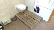 Das Badezimmer vorher