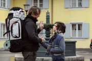 Gregor verspricht Felix bald wieder zukommen. Von links: Gregor Brunner und Felix Kramer.
