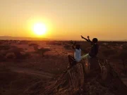 Barikis und Stephanos Heimat liegt auf einer Hochebene nahe des Kilimandscharos. Er ist mit 5.895 Metern der höchste Berg Afrikas.