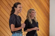 Sarah Sklash (l.); April Brown (r.)