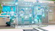 Josie (li.) und Hugo (re.) Nova sind Weltraumforscher und gehen mit ihren Kindern Adelaide (2.v.re.) und Jet (2.v.li.) gern auf Entdeckungsreisen durchs Weltall. Die Präsidentin der Weltraumstation Luna Port, Obrina Eridani, sieht das gar nicht gern und versucht sie, so es geht, daran zu hindern.  Als die Novas einen Schmetterlingsnebel entdecken, schaffen sie es durch einen vermeintlichen anderen Auftrag die Erlaubnis zu bekommen, auf Entdeckungsreise zu gehen.