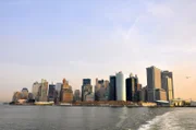 Die Skyline von Manhattan ist bis heute die wohl bekannteste der Welt.   Honorarfrei - nur für diese Sendung bei Nennung ZDF und Katharina Rau
