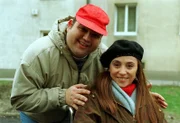 Gerald Pichowetz (Franzi Mayerhofer), Kathrin Beck (Hilde).