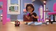 Zoe staunt, als sie von Joyrides Entscheidung hört.
