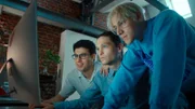 v.l.n.r.: Samir (Yasin Houicha), Alex (Pablo Cobo) und Lolo (Rio Vega)