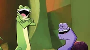 Ace Gecko and Whiplash with a villain plan