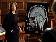 Gina Bernardo (Illeana Douglas, li.) verteidigt den M^rder Jerry. Sie glaubt beweisen zu k^nnen, dass ihr Mandant psychisch krank ist...