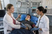 (v.l.n.r.) Julia Berger (Mirka Pigulla); Viktor Lehmann (Jonathan E. Weiske); Dr. Leyla Sherbaz (Sanam Afrashteh)