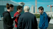 v.l.n.r.: Alex (Pablo Cobo), Samir (Yasin Houicha), Lolo (Rio Vega) und Lucas „Lux“ (Théo Fernandez)