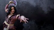 Mháire Stritter ist Teil der LARP-Community.  Bild kann für alle drei Teile verwendet werden.