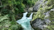Der Gebirgsfluss Steyr.