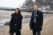Maria Baez (Marisa Ramirez, l.); Danny Reagan (Donnie Wahlberg, r.)