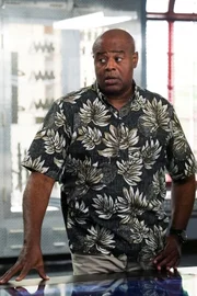 "Ka i ka 'ino, no ka 'ino" -- When Five-0 investigates a tourist helicopter that was shot down by a missile, they trace the stolen artillery to a ghost from McGarrett's past -- Wo Fat.  Also, after Adam's ordeal in rescuing Tamiko and reconnecting with the Yakuza, he makes a bold decision about his future with Five-0, on HAWAII FIVE-0, Friday, Dec. 13 (8:00-9:00 PM, ET/PT) on the CBS Television Network. Pictured : Chi McBride as Captain Lou Grover. Photo: Karen Neal/CBS