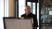 Host Anthony Melchiorri arrives at the Trade Winds Inn in Rockland, Maine as seen on Travel Channel's Hotel Impossible.