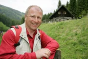 Harry Prünster bei der Turrach Hütte.