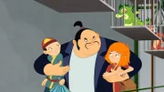 Wei hat Lilli und Longbeim Einruch in die Fabrik erwischt.