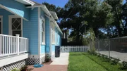As seen on House Hunters, engaged buyers, Tim and Jett, are moving to Tampa, Florida, and Jett likes having a house with yard space.