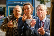 (v.li.): Harald Franitschek (Wolf Bachofner), Angelika Schnell (Ursula Strauss), Eberhard Bina (Johannes Silberschneider)