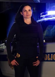 "Ua ?eha ka ?ili i ka maka o ka ihe" -- A new ally helps McGarrett and Five-0 when mob bosses on the island are being targeted by an assassin. Also, Five-0 says goodbye to one of their own, on the 10th season premiere of HAWAII FIVE-0, Friday, Sept. 27 at its new time (8:00-9:00 PM, ET/PT) on the CBS Television Network. Katrina Law joins the cast as Quinn Liu. Rob Morrow guest stars. Pictured: Katrina Law as Quinn Liu.