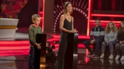(v. l.) Sam und Christina Stürmer beim Gurgel Duell