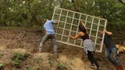 Framing is complete on James' off-grid tiny home.