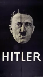 Hitler-Wahlplakat, 1932  Die Verwendung des sendungsbezogenen Materials ist nur mit dem Hinweis und Verlinkung auf TVNOW gestattet.