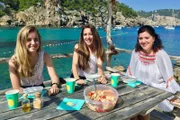 Pepi macht oft mit ihren Töchtern in der beliebten Cala Benirràs ein Picknick.