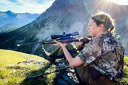 Die Engadinerin Silvana Stecher, 32,  ist seit 10 Jahren passionierte Jägerin.