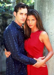 L-R: Xander Harris (Nicholas Brendon) und Cordelia Chase (Charisma Carpenter)