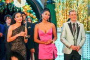 (v.li.): Samantha Logan (Olivia Baker), Greta Onieogou (Layla Keating), Hunter Clowdus (JJ Parker).