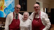 Räuber trifft auf seiner akustischen Reise die jüdischen Gastronomen Uwe (re.) und Lars Dziuballa (li.) aus Chemnitz.