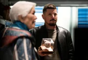 (l-r) Ellen Burstyn as Bernadette Stabler, Michael Trotter as Joe Stabler Jr.
