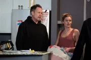 LAW & ORDER: SPECIAL VICTIMS UNIT -- "Facing Demons" Episode 2016 -- Pictured: (l-r) Dean Winters as Brian Cassidy, Virginia Preston as Madison -- (Photo by: Peter Kramer/NBC)