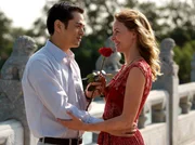 Glücklich vereint: David (Bian Yuan) und Anna (Simone Hanselmann). Glücklich vereint: David (Bian Yuan) und Anna (Simone Hanselmann).