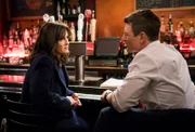 LAW & ORDER: SPECIAL VICTIMS UNIT -- "Dare" Episode 1916 --  Pictured: (l-r) Mariska Hargitay as Lieutenant Olivia Benson, Philip Winchester as Peter Stone