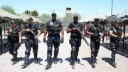 SRT (Special Response Team) storm into Tent City