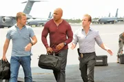 Ermitteln gemeinsam in einem neuen Fall: Callen (Chris O'Donnell, l.), Sam (LL Cool J, M.) und Danny (Scott Caan, r.) ...