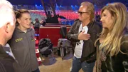 Große Ehre und Überraschung für Carmen und Robert - sie treffen Prinzessins Stephanie von Monaco (li.) im Zirkus