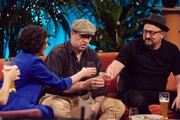 Von links: Eva Karl Faltermeier, Marisa Burger, Josef Menzl und Helmut A. Binser.