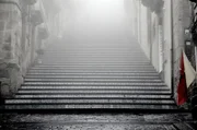 Sstairway in the temple.