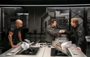 On the left: Shemar Moore as Daniel 'Hondo' Harrelson. On the right: Kenny Johnson as Dominique Luca.