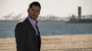 Lucifer (Tom Ellis) +++ Die Verwendung des sendungsbezogenen Materials ist nur mit dem Hinweis und Verlinkung auf RTL+ gestattet.