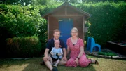 Familie Löser hat sich in Coronazeiten einen Schrebergarten zugelegt.