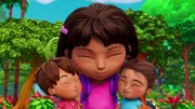 v.li.: Guillermo, Dora, Isabella