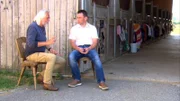 Erich Pröll, Dr. Harald Ambros, Zahnarzt und 3-facher Olympia-Teilnehmer in der „Vielseitigkeit“. Dressur, Springreiten und Military. Ein extremes Vertrauen zwischen Pferd und Mensch ist Voraussetzung.