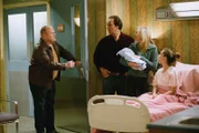 L-R: Andy (Larry Joe Campbell), Jim Belushi (Jim), Kimberly Williams-Paisley (Dana).