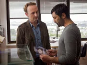 NDR Fernsehen TATORT: LEBEN GEGEN LEBEN, am Dienstag um 22:00 Uhr. v.l.: Uwe Kohnau (Peter Jordan) und Cenk Batu (Mehmet Kurtulus)